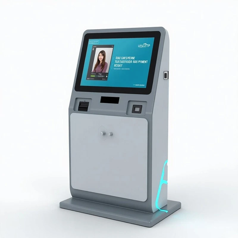 Hōʻike Interactive Kiosk uku holoi kaʻa